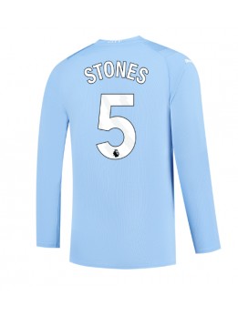 Manchester City John Stones #5 Replika Hemmakläder 2023-24 Långärmad